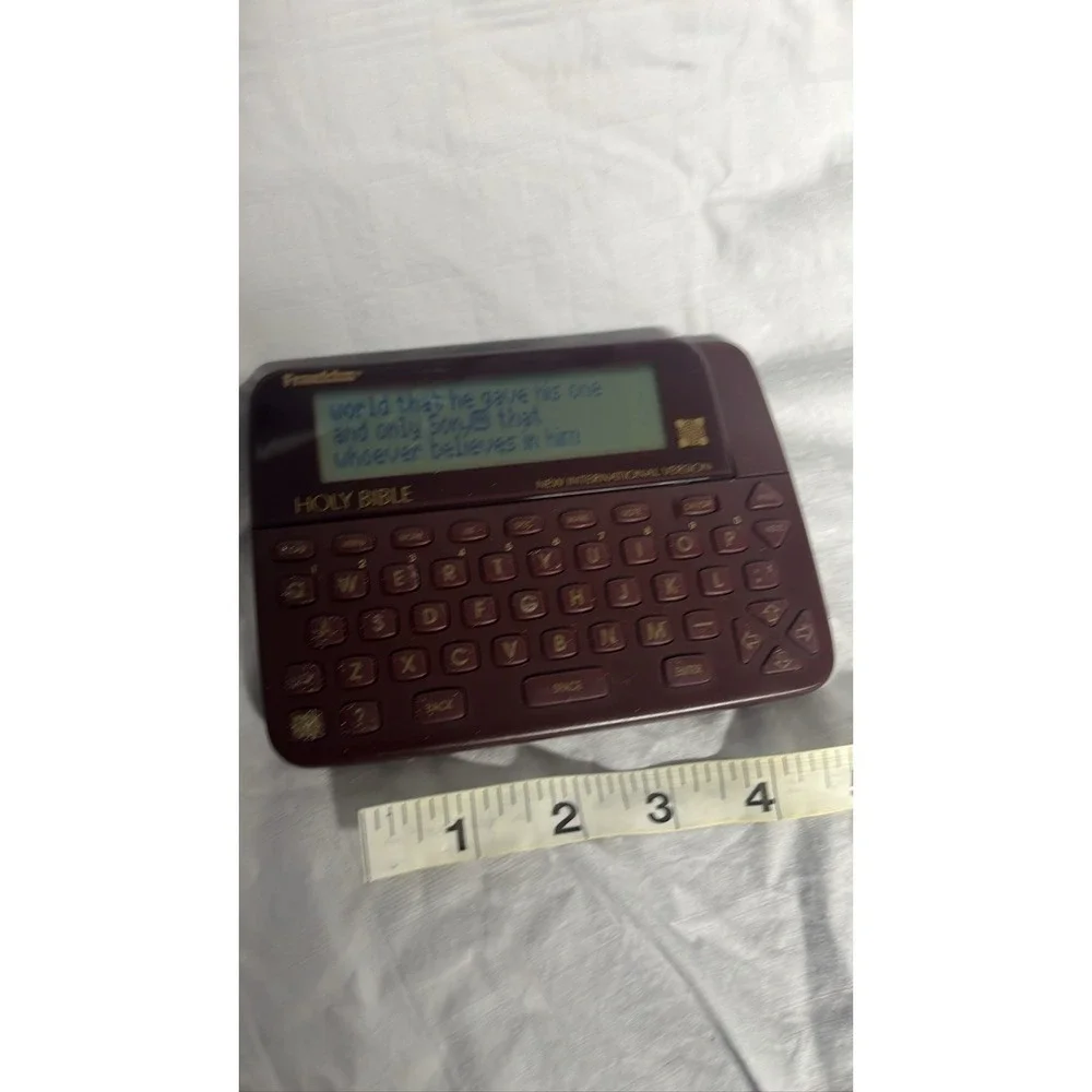 Franklin Electronic Holy Bible New International Version NIV Handheld